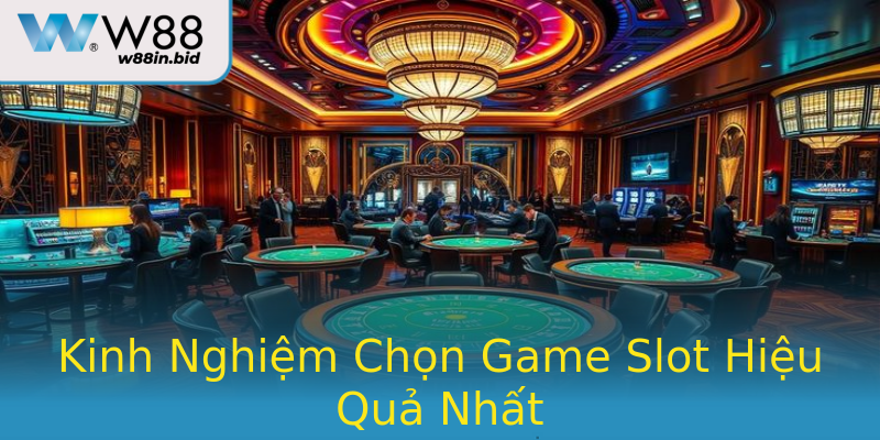 Kinh Nghiệm Chọn Game Slot Hiệu Quả Nhất Kinh Nghiệm Chọn Game Slot Hiệu Quả Nhất