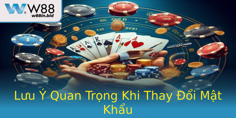 Lưu Ý Quan Trọng Khi Thay Đổi Mật Khẩu Lưu Ý Quan Trọng Khi Thay Đổi Mật Khẩu