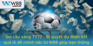 Soi Cau Vang 7777 Bi Quyet Du Oan Ket Qua Lo E Chinh Xac Tu W88 Giup Ban Thang Lon