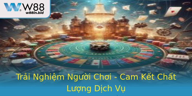 Trải Nghiệm Người Chơi - Cam Kết Chất Lượng Dịch Vụ Trải Nghiệm Người Chơi - Cam Kết Chất Lượng Dịch Vụ